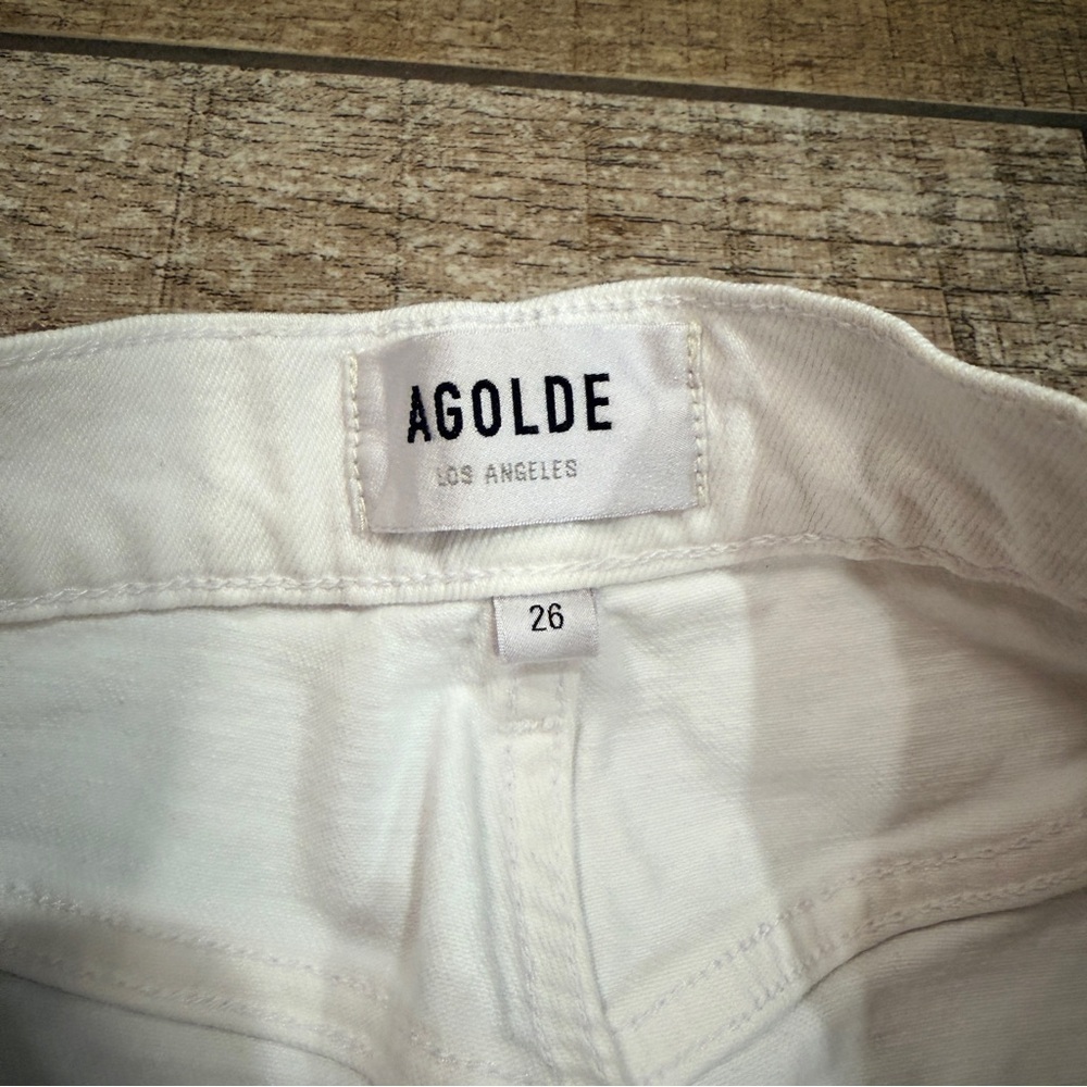 Agolde | Riley High Rise Straight Crop Jeans - Picture 7 of 10